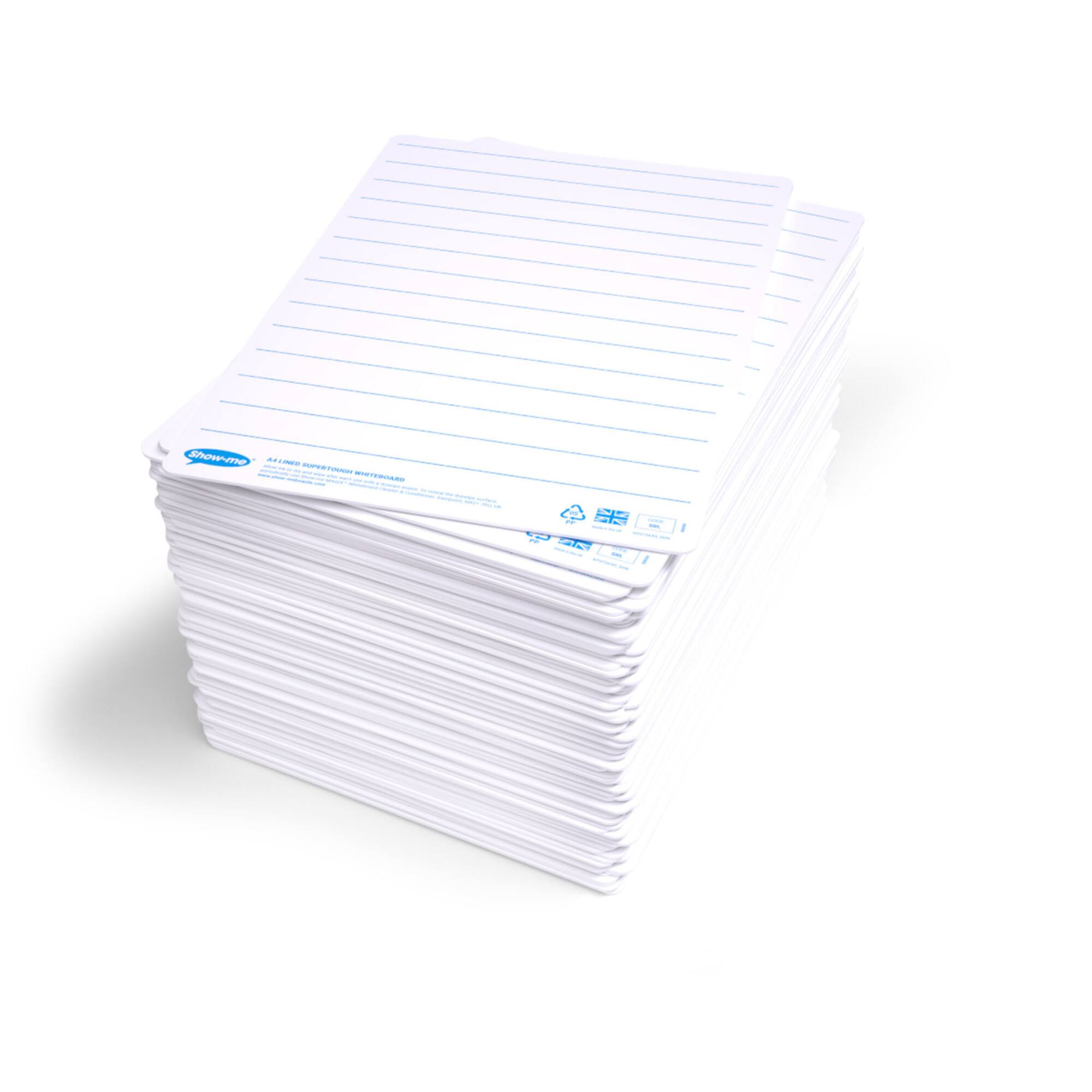 Show-me® Lined/Plain Lapboards Bulk Box Set